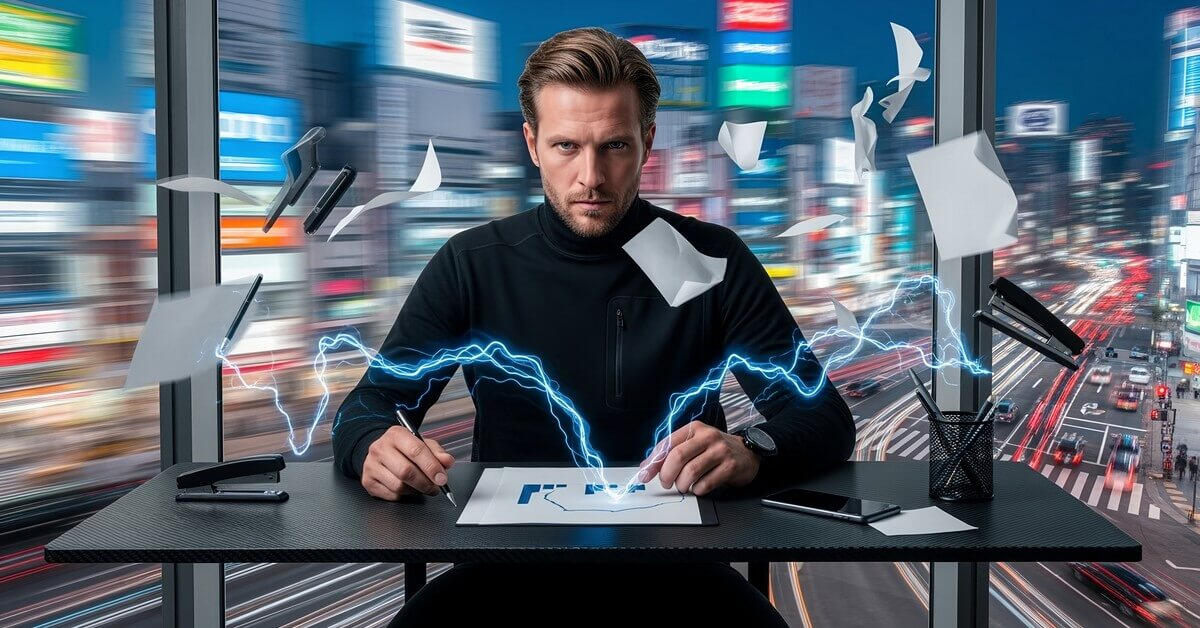 Let the noise blur. You stay locked.