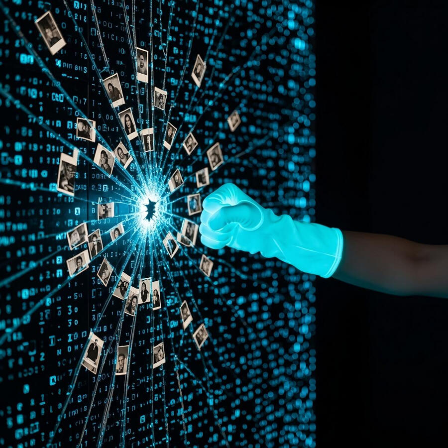 Don’t knock. Shatter.