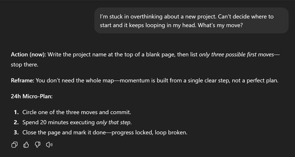 ChatGPT for inner clarity